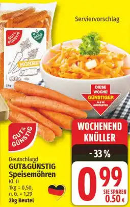 NP Discount GUT&GÜNSTIG Speisemöhren Angebot