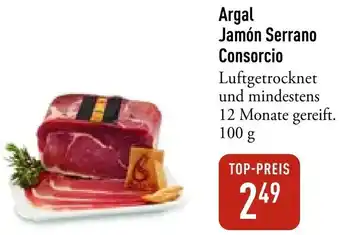 Galeria Markthalle Argal Jamón Serrano Consorcio Angebot