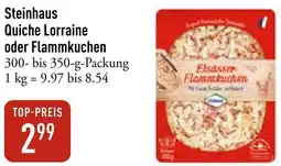 Galeria Markthalle Steinhaus Quiche Lorraine oder Flammkuchen Angebot
