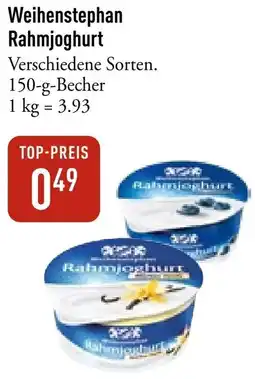 Galeria Markthalle Weihenstephan Rahmjoghurt Angebot
