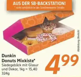 inkoop Dunkin Donuts Mixkiste Angebot