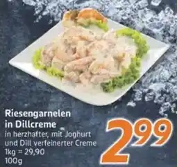 inkoop Riesengarnelen in Dillcreme Angebot