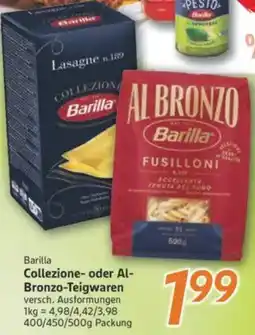 inkoop Barilla Collezione oder Al Bronzo-Teigwaren Angebot
