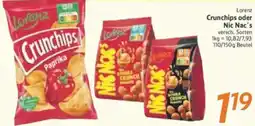 inkoop Lorenz Crunchips oder Nic Nac's Angebot