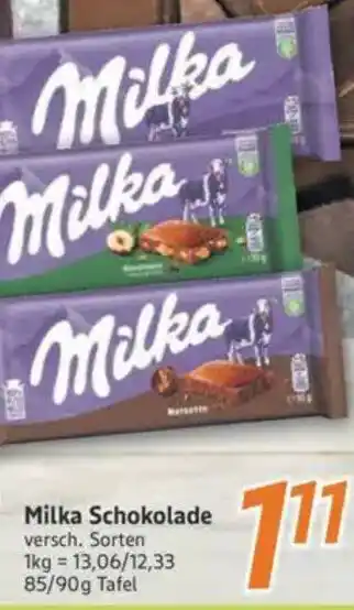 inkoop Milka Schokolade Angebot