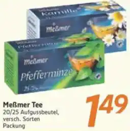 inkoop Meßmer Tee Angebot