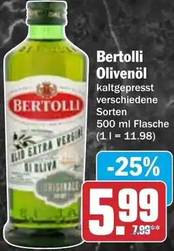HIT Bertolli Olivenöl Angebot