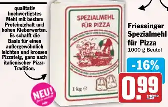 HIT Friessinger Spezialmehl für Pizza Angebot
