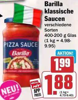 HIT Barilla klassische Saucen Angebot