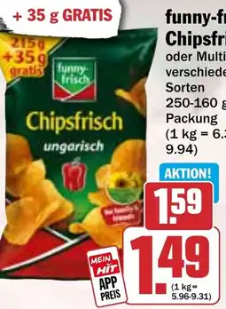 HIT funny-frisch Chipsfrisch Angebot