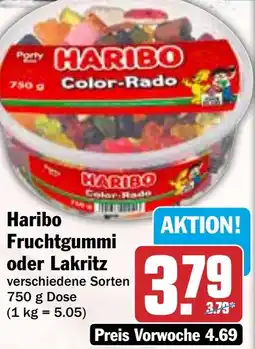 HIT Haribo Fruchtgummi oder Lakritz Angebot