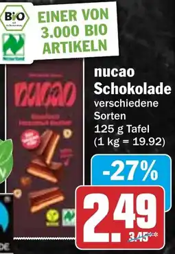 HIT nucao Schokolade Angebot
