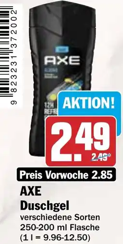 HIT AXE Duschgel Angebot