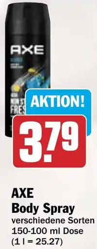 HIT AXE Body Spray Angebot