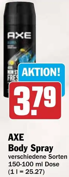 HIT AXE Body Spray Angebot