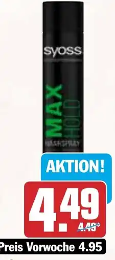 HIT Syoss Schaumfestiger oder Haarspray Angebot