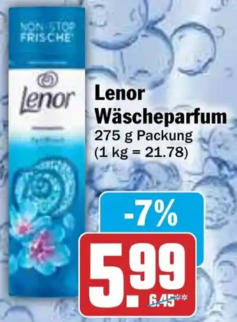 HIT Lenor Wäscheparfum Angebot