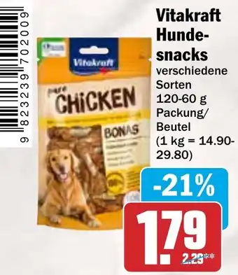 HIT Vitakraft Hundesnacks Angebot