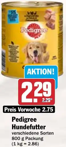 HIT Pedigree Hundefutter Angebot