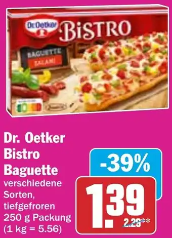 HIT Dr. Oetker Bistro Baguette Angebot