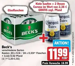 HIT Beck's Angebot
