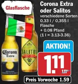 HIT Corona Extra oder Salitos Angebot