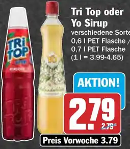 HIT Tri Top oder Yo Sirup Angebot