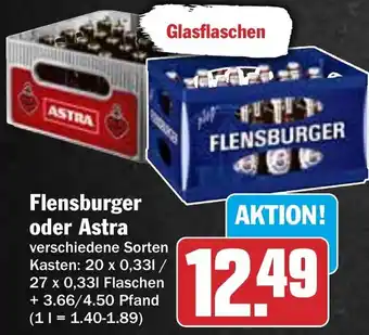 HIT Flensburger oder Astra Angebot