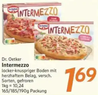 inkoop Dr. Oetker Intermezzo Angebot