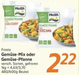 inkoop Frosta Gemüse-Mix oder Gemüse-Pfanne Angebot