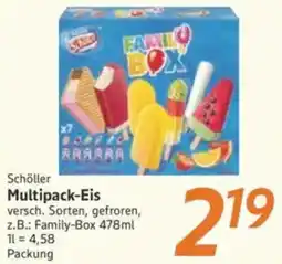 inkoop Schöller Multipack-Eis Angebot