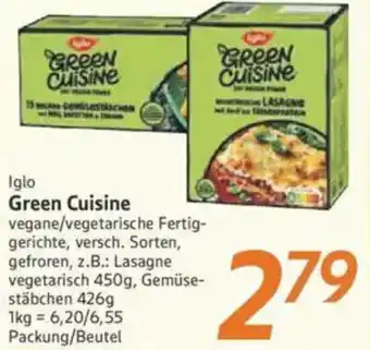 inkoop Iglo Green Cuisine Angebot