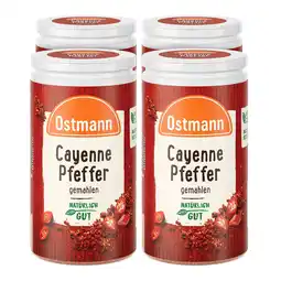 Netto Marken-Discount Ostmann Chayenne-Pfeffer gemahlen Streuer 35 g, 4er Pack Angebot