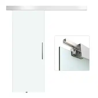 Netto Marken-Discount HOMCOM Innentür Alulegierung, Glas Angebot
