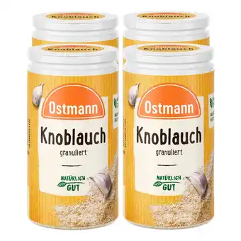 Netto Marken-Discount Ostmann Knoblauch granuliert Streuer 50 g, 4er Pack Angebot