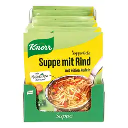 Netto Marken-Discount Knorr Suppenliebe Rindfleischsuppe ergibt 0,75 Liter, 14er Pack Angebot
