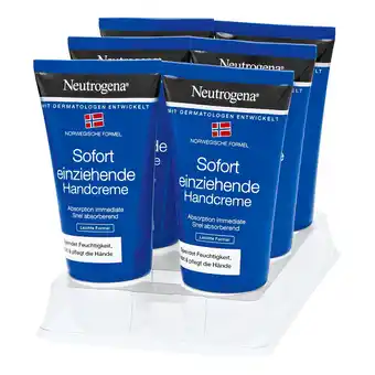 Netto Marken-Discount Neutrogena Sofort Einziehende Handcreme 75 ml, 6er Pack Angebot