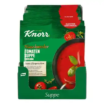 Netto Marken-Discount Knorr Feinschmecker Tomatensuppe Toscana ergibt 0,5 Liter, 18er Pack Angebot