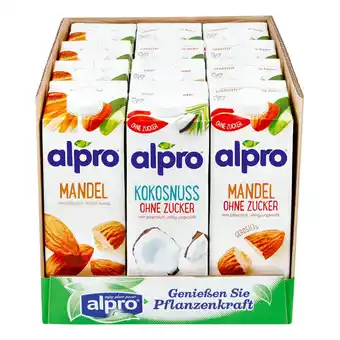 Netto Marken-Discount Alpro Drink 1 Liter, verschiedene Sorten, 12er Pack Angebot