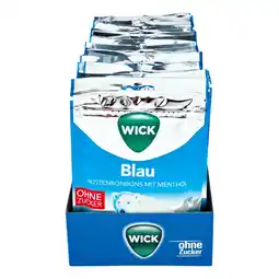 Netto Marken-Discount WICK Hustenbonbons ohne Zucker 72 g, 20er Pack Angebot
