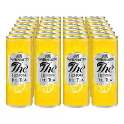 Netto Marken-Discount San Benedetto Eistee Limone 0,33 Liter Dose, 24er Pack Angebot