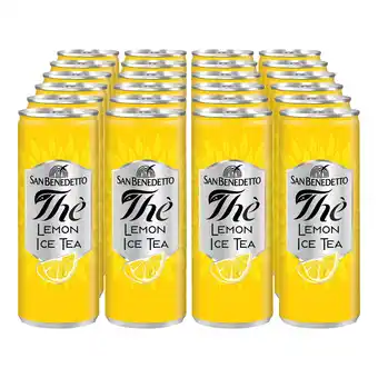 Netto Marken-Discount San Benedetto Eistee Limone 0,33 Liter Dose, 24er Pack Angebot