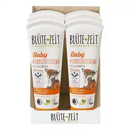 Netto Marken-Discount BLÜTE-ZEIT Baby Wundschutzcreme Bio-Calendula 75 ml, 6er Pack Angebot