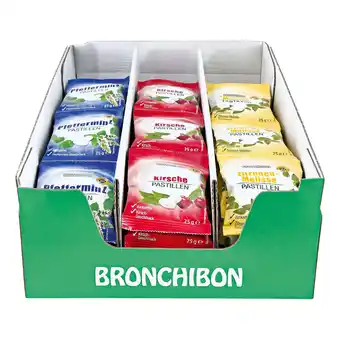 Netto Marken-Discount Bronchibon Pastillen 3 x 25 g, verschiedene Sorten, 24er Pack Angebot