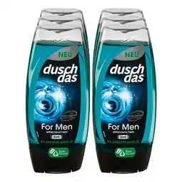 Netto Marken-Discount duschdas Duschgel For Men 225 ml, 6er Pack Angebot