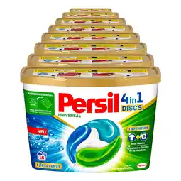 Netto Marken-Discount Persil Vollwaschmittel Discs 16 WL, 8er Pack Angebot