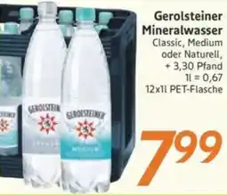 inkoop Gerolsteiner Mineralwasser Angebot