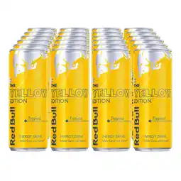 Netto Marken-Discount Red Bull Energy Drink Yellow Edition Tropical 0,25 Liter Dose, 24er Pack Angebot