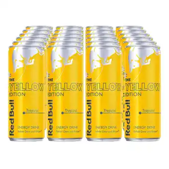 Netto Marken-Discount Red Bull Energy Drink Yellow Edition Tropical 0,25 Liter Dose, 24er Pack Angebot