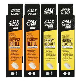 Netto Marken-Discount Maxbalance Brausetabletten 86 g, verschiedene Sorten, 8er Pack Angebot